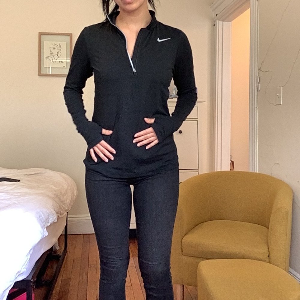 Womens Nike Pro Dri-Fit Quarter Zip